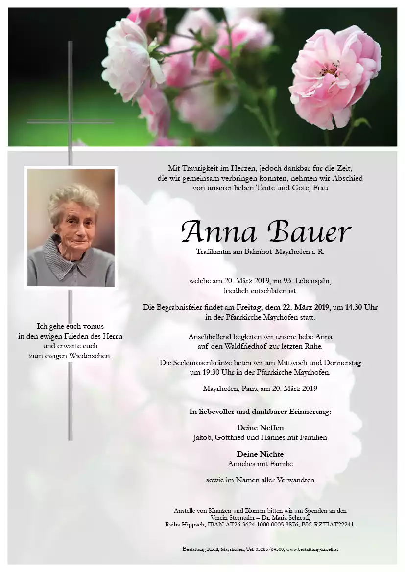Parte von Anna Bauer